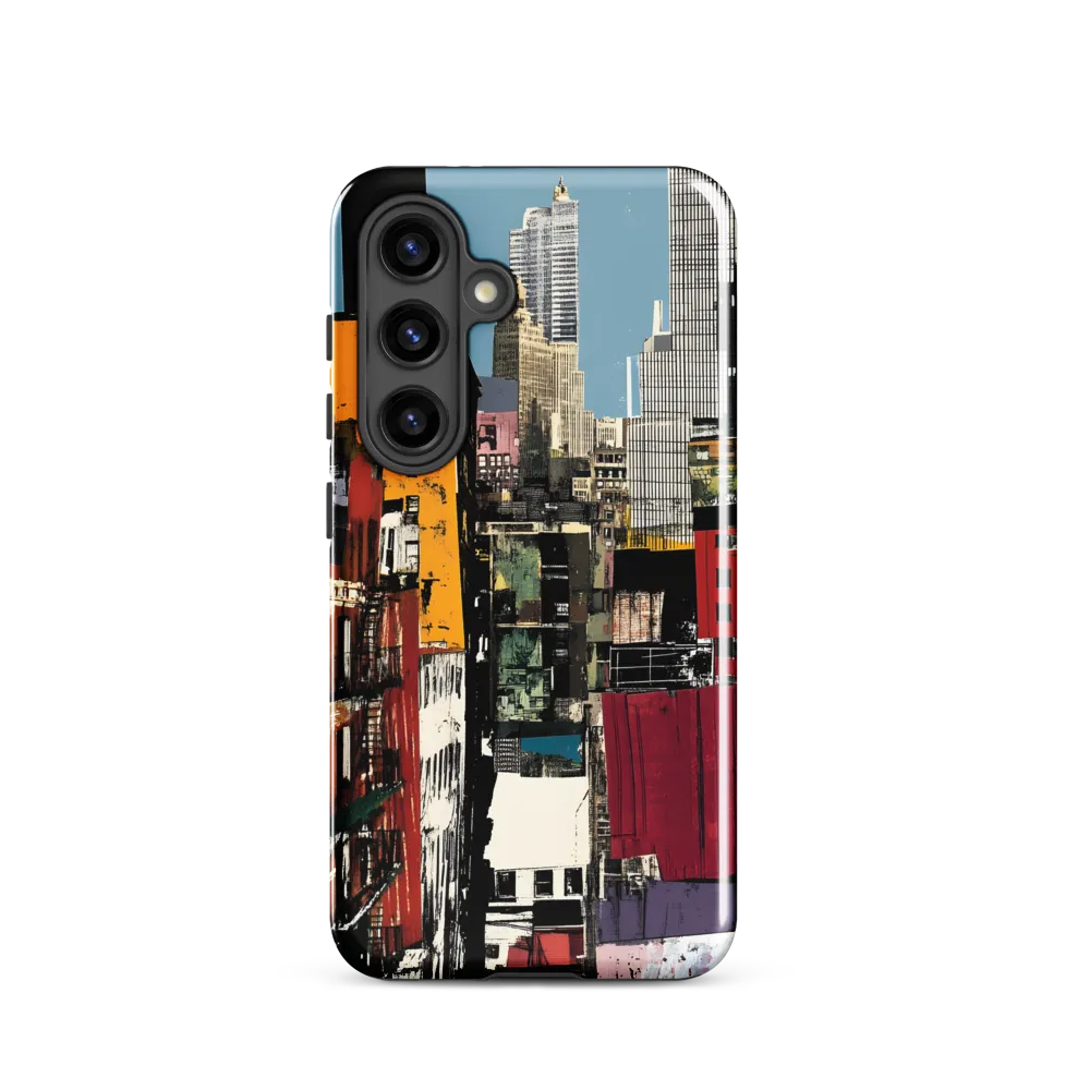 Urban Collage: A Vivid Cityscape
