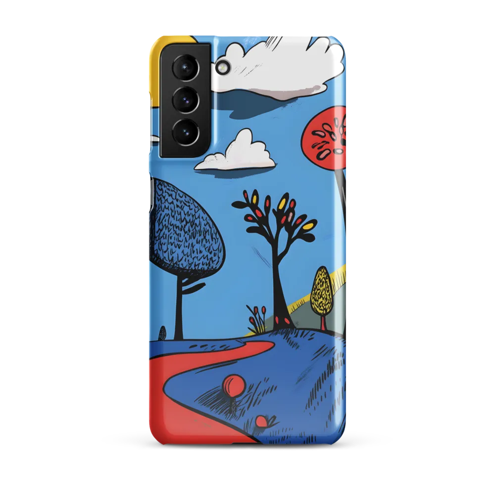 A Playful Journey Through Whimsical Woods | Phone Case |  S21 Plus | Snap Case | Glossy