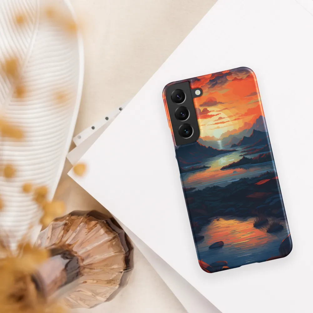 Ethereal Evening: A Digital Dusk