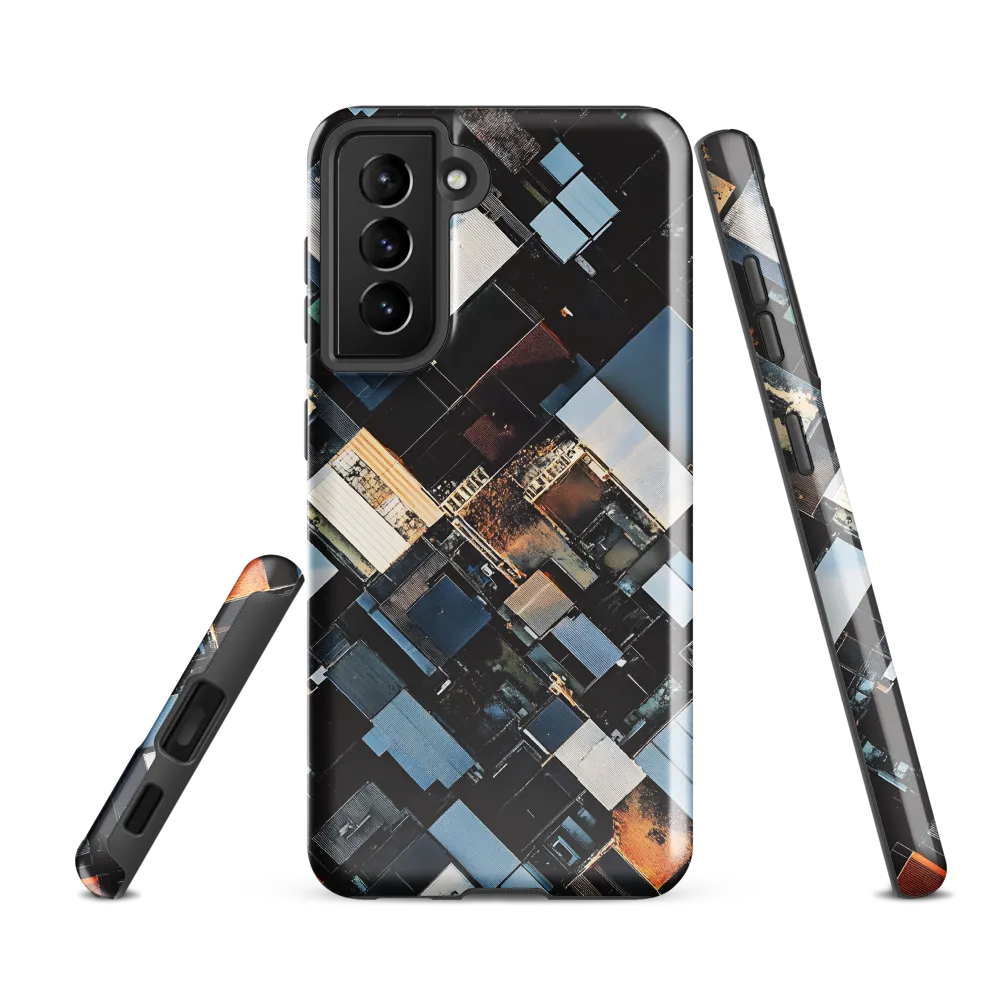 Urban Mosaic from Above
