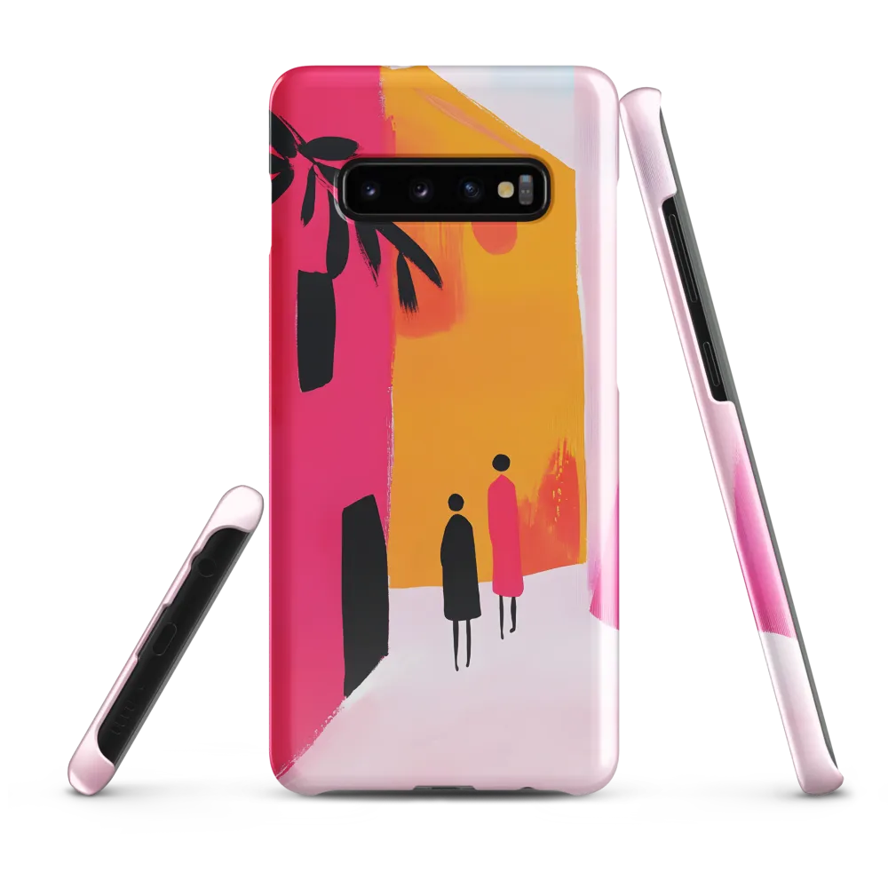 Whispers of Color in the City | Phone Case |  S10 Plus | Snap Case | Glossy