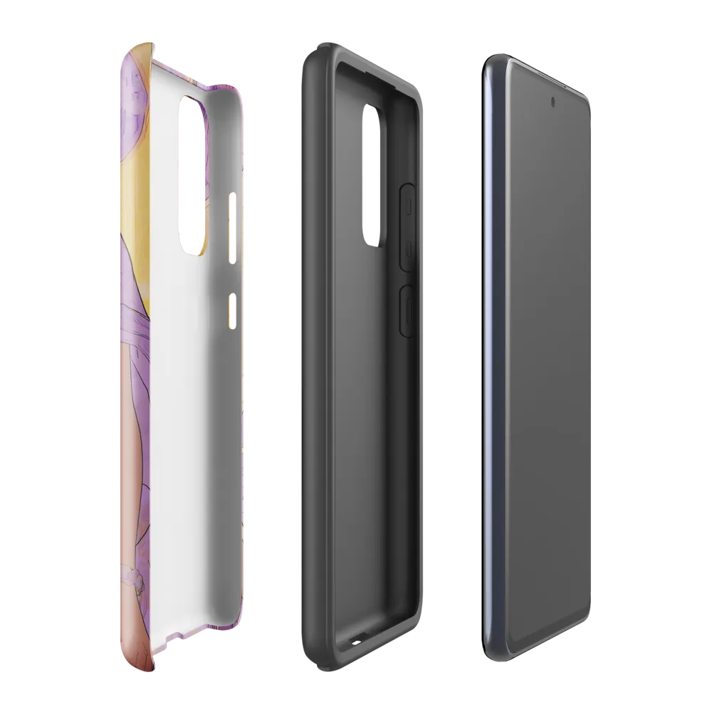 Elegance in Floral Harmony | Phone Case |  S20 FE | Tough Case | Glossy