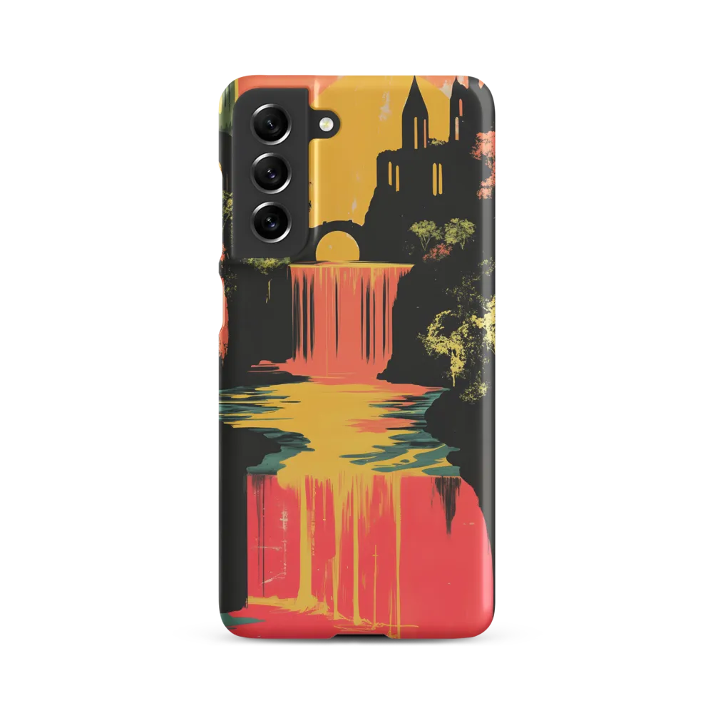 Elysian Echoes: A Surreal Reflections | Phone Case |  S21 FE | Snap Case | Matte
