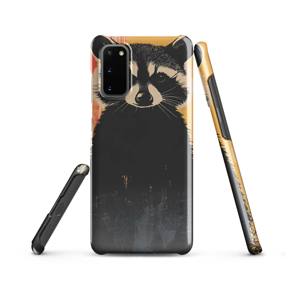 Whimsical Raccoon Portrait