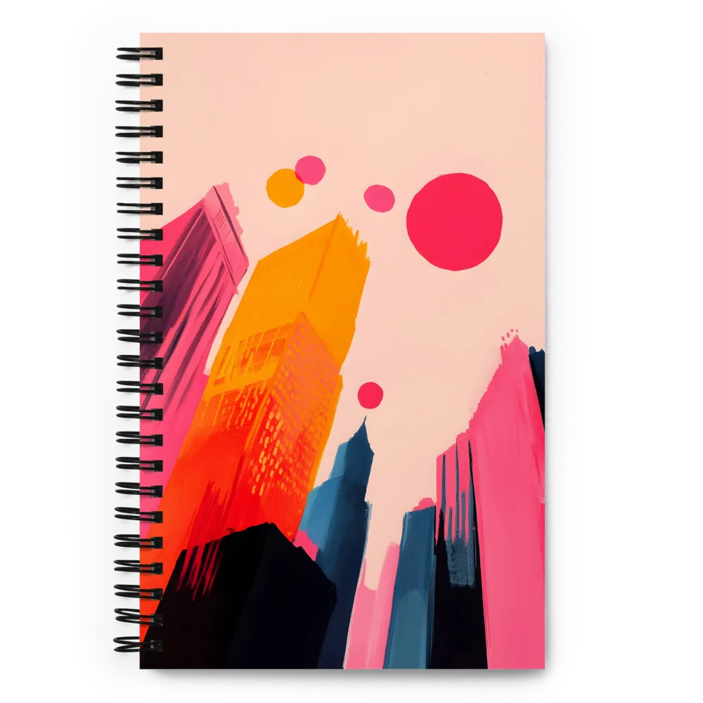 Urban Whispers in Color | Spiral Notebook