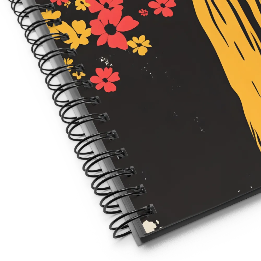 Serene Cascade of Colors | Spiral Notebook