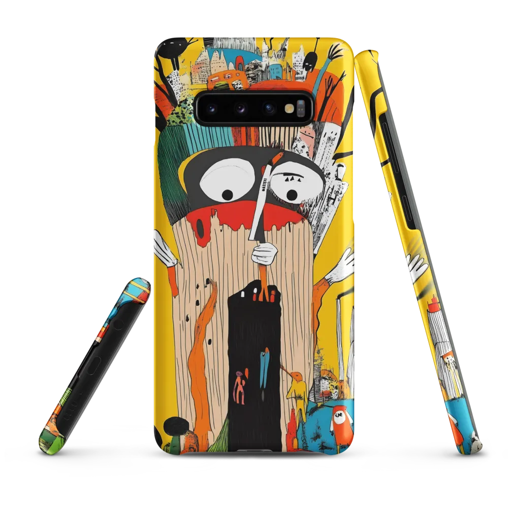 The Whimsical Tree of Imagination | Phone Case |  S10 Plus | Snap Case | Matte