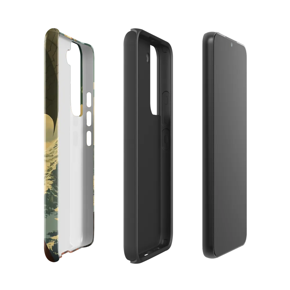 Mystic Harmony: The Dragon Keeper | Phone Case |  S22 | Tough Case | Glossy