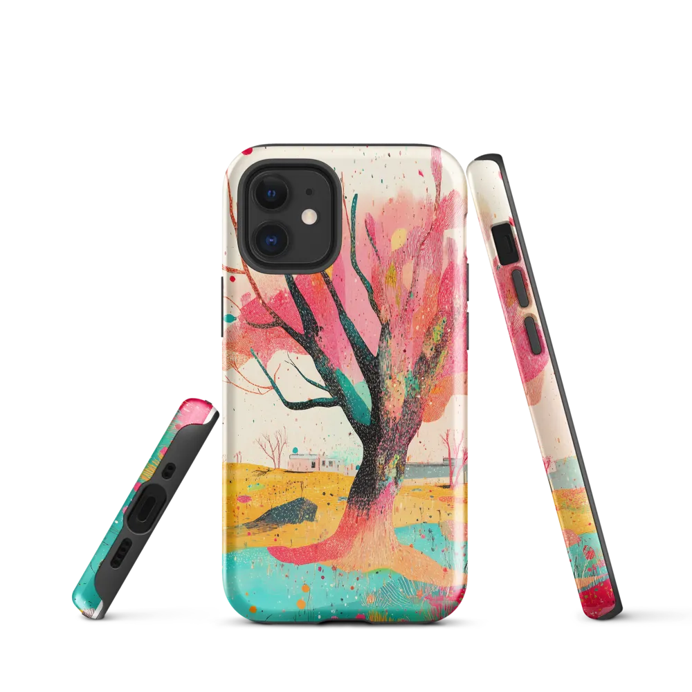 Whispers of a Colorful Tree | Phone Case |  12 mini | Tough Case | Glossy
