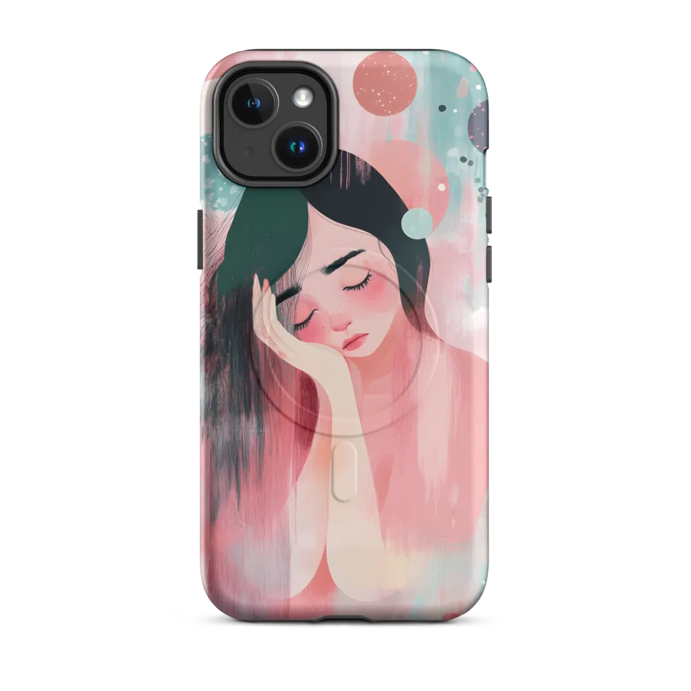 Whispers of Melancholy | Phone Case |  14 Plus | MagSafe® Tough Case | Matte