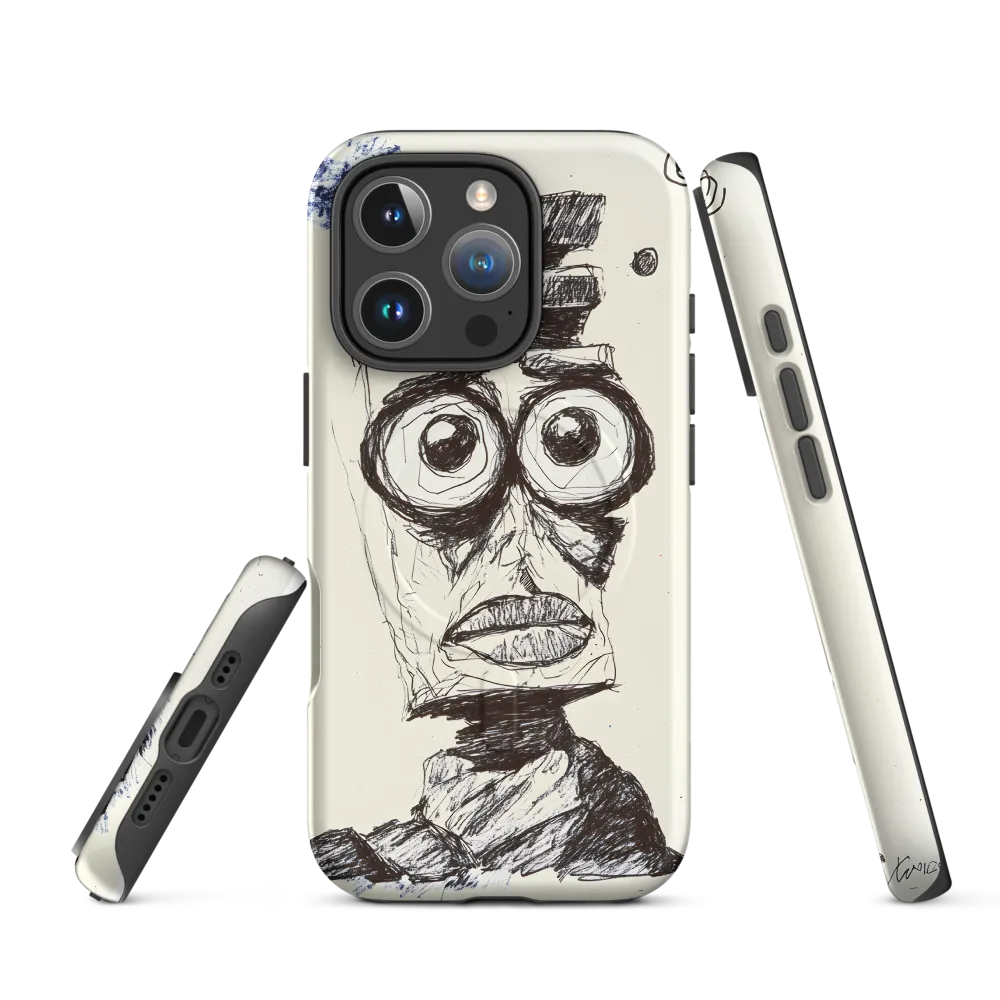 Abstract Surrealist Figure in Cubism