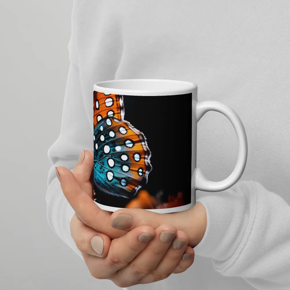 Whispers of Color: The Butterfly's Embrace | Mugs | Multiple Sizes & Colors