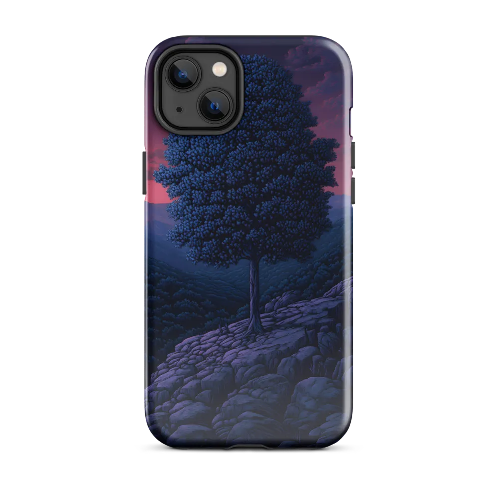 Solitary Sentinel: A Tree at Dusk
