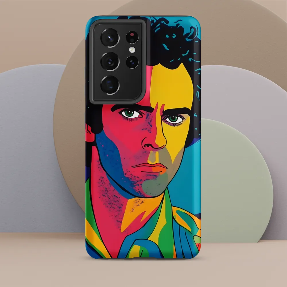 Electric Visage: A Portrait of Vibrance