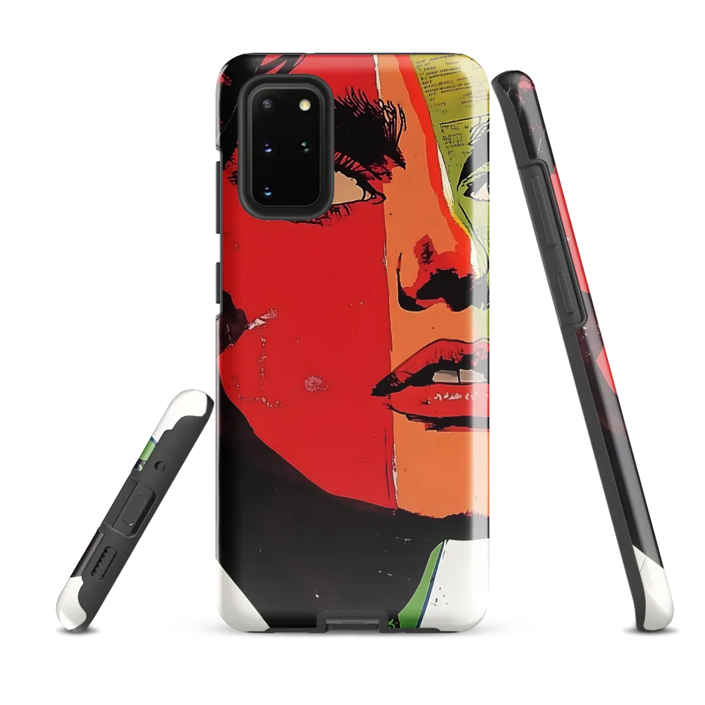 Vibrant Expressions: A Pop Art Portrait