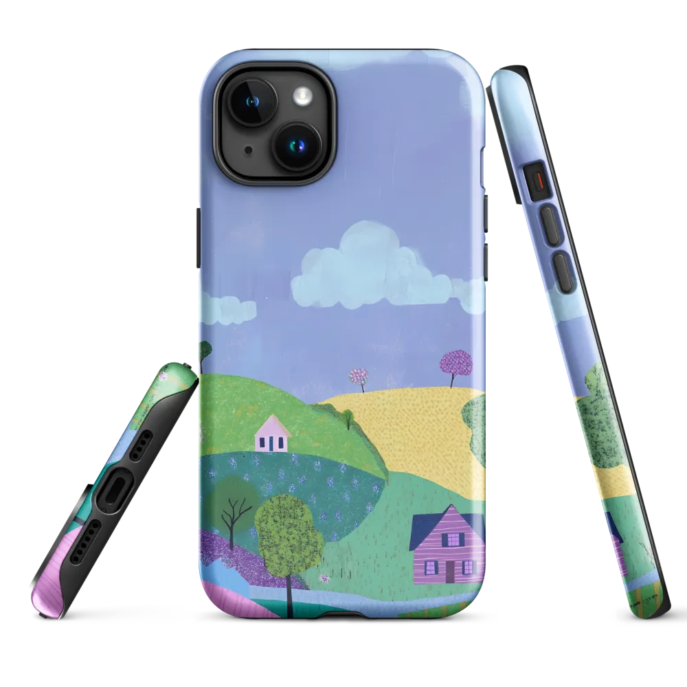 Whimsical Hills and Quaint Homes