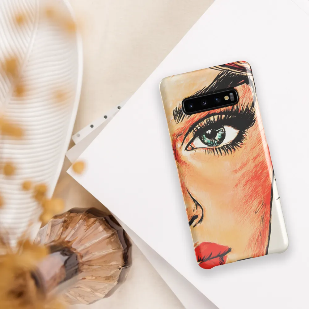 Gaze of Elegance | Phone Case |  S10 Plus | Snap Case | Glossy