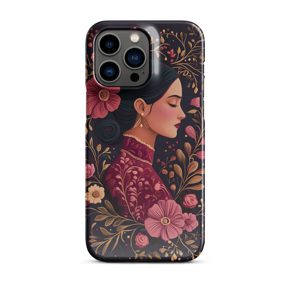 Portrait of Serenity | Phone Case |  14 Pro Max | Snap Case | Glossy