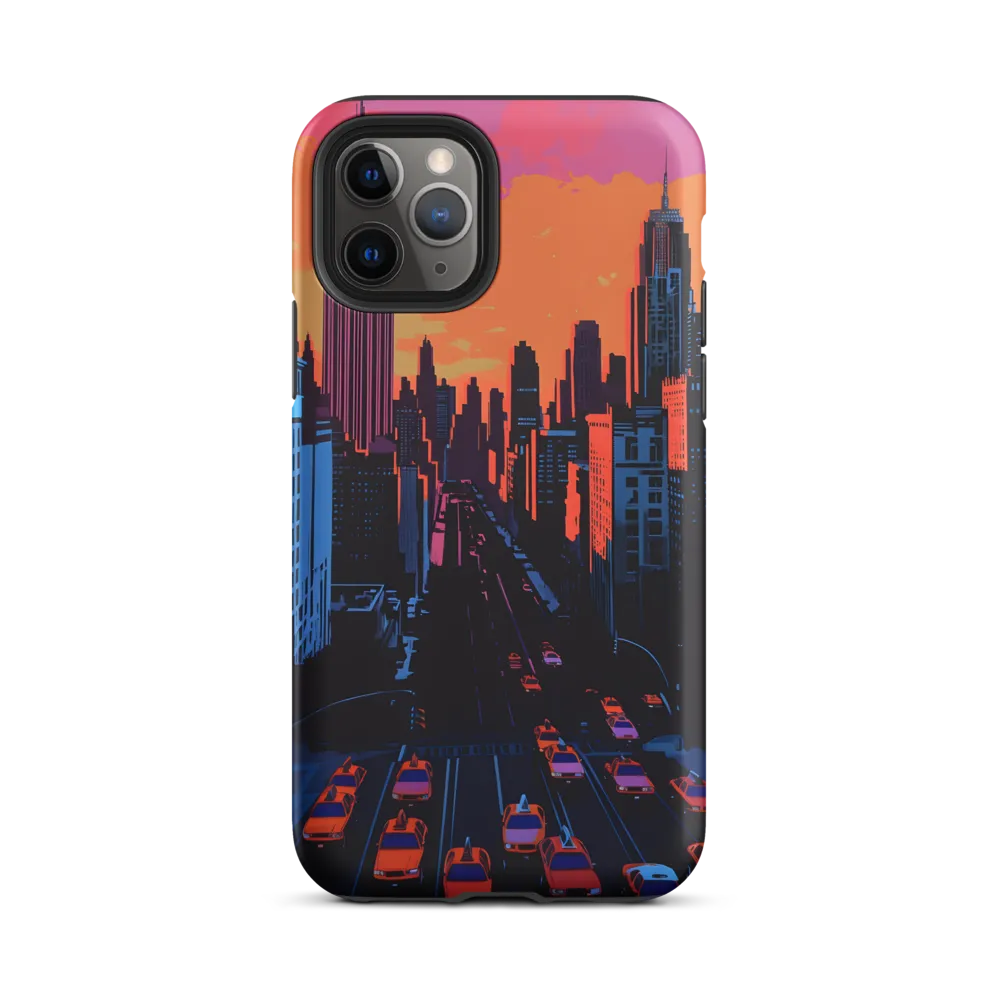 Sunset Over Skyscrapers