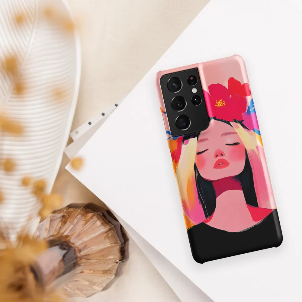 Floral Serenity | Phone Case |  S21 Ultra | Snap Case | Matte