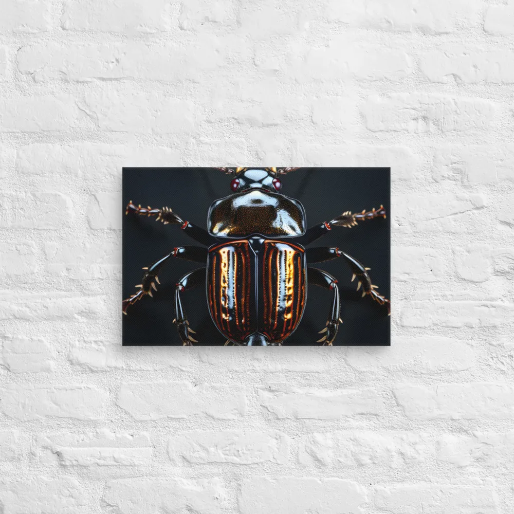 Luminous Insect Majesty | Canvas | 12″×18″
