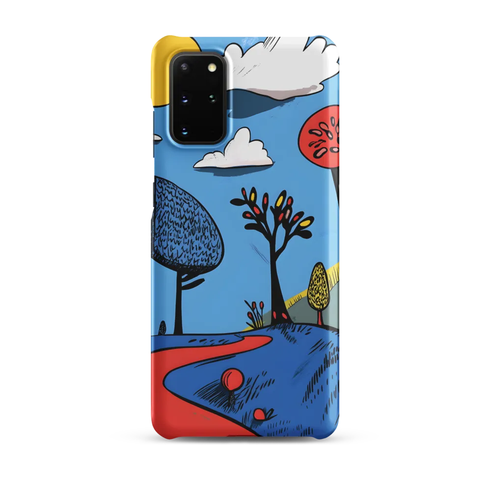 A Playful Journey Through Whimsical Woods | Phone Case |  S20 Plus | Snap Case | Matte