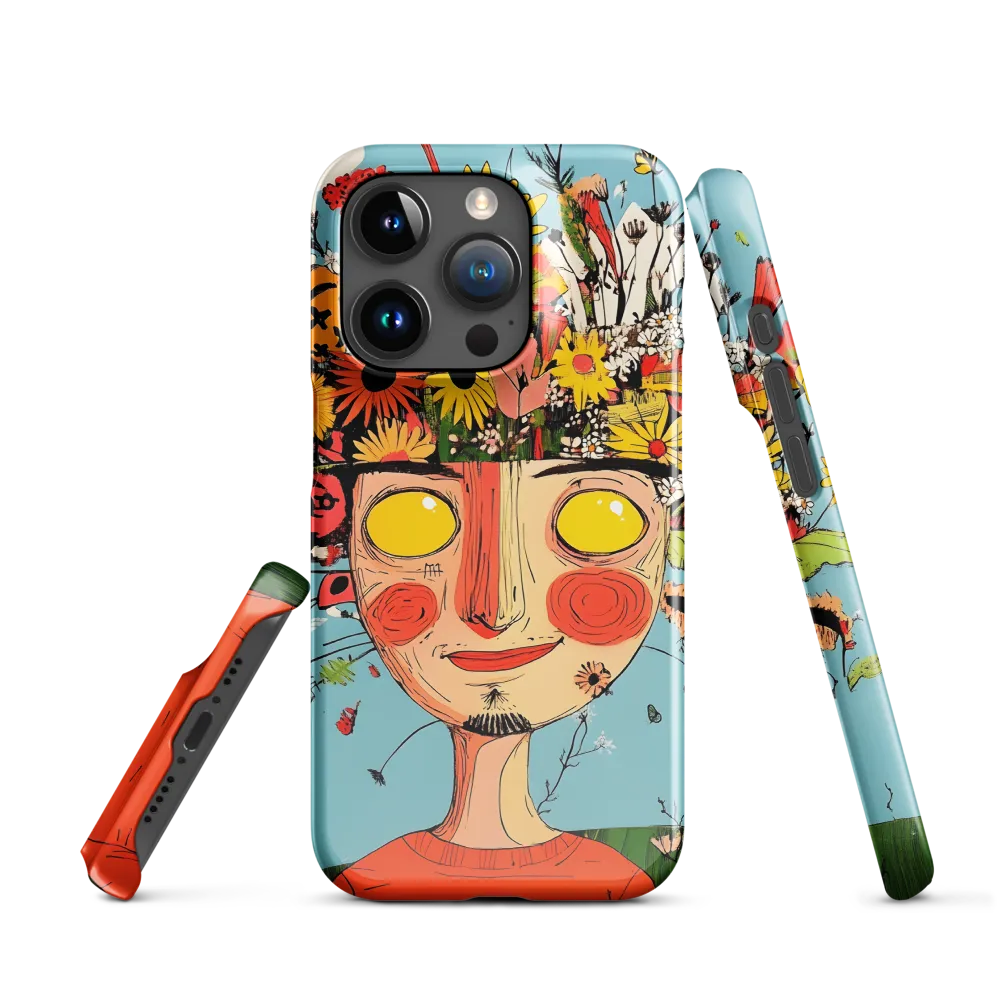 Whimsical Bloom | Phone Case |  15 Pro | Snap Case | Glossy