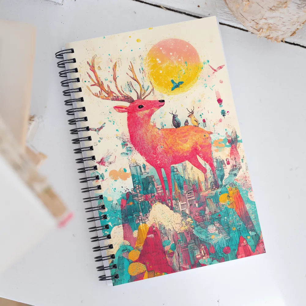 Whimsical Majesty | Spiral Notebook