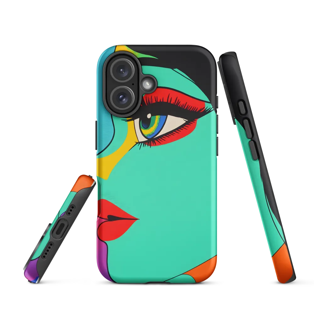 A Vibrant Portrait | Phone Case |  16 | Tough Case | Matte