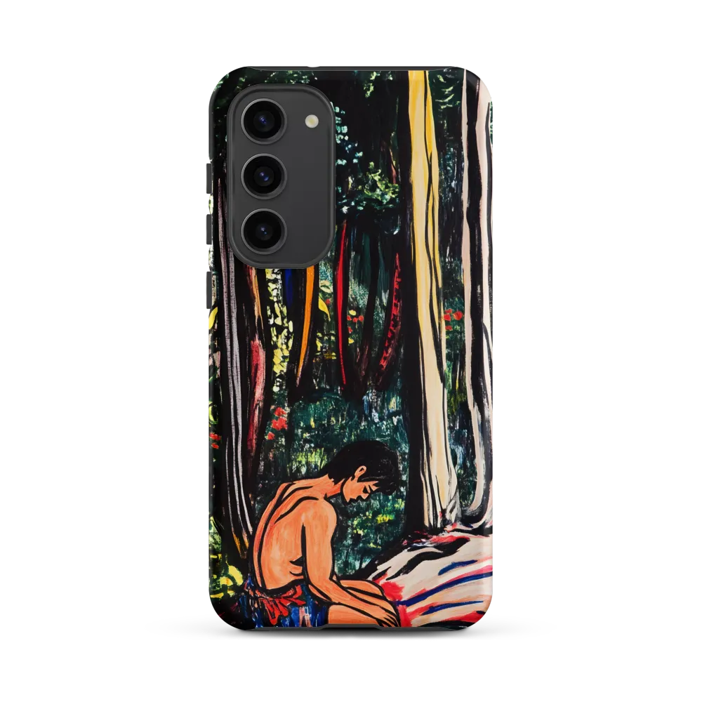 Contemplation in Nature | Phone Case |  S23 Plus | Tough Case | Matte
