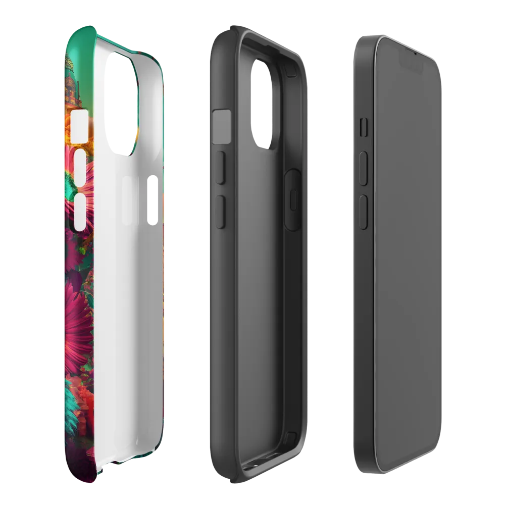 Whimsical Flora | Phone Case |  14 | Tough Case | Glossy