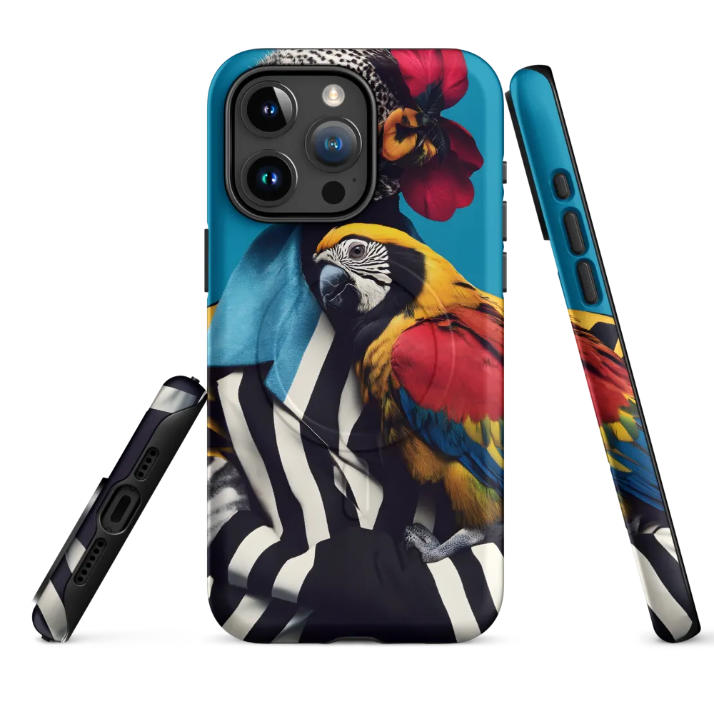 Vibrant Fusion of Flora and Fauna