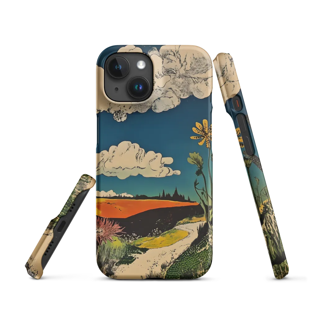 Surreal Blooming Landscape