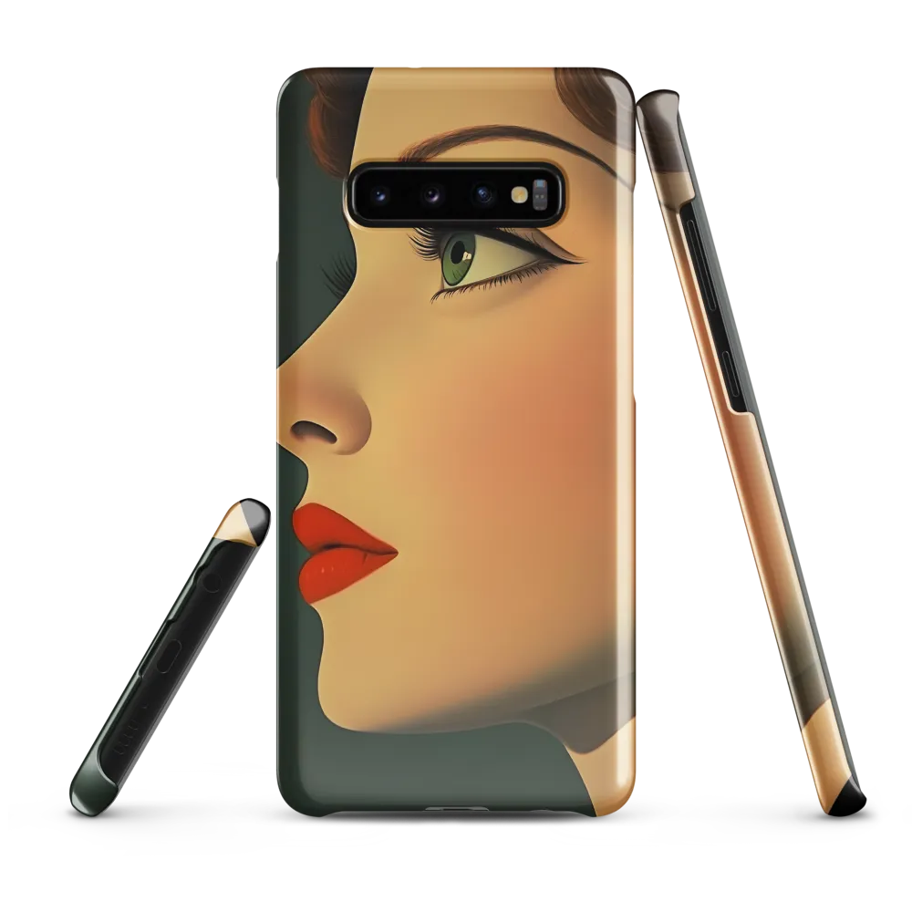 Elegance in Profile | Phone Case |  S10 Plus | Snap Case | Glossy