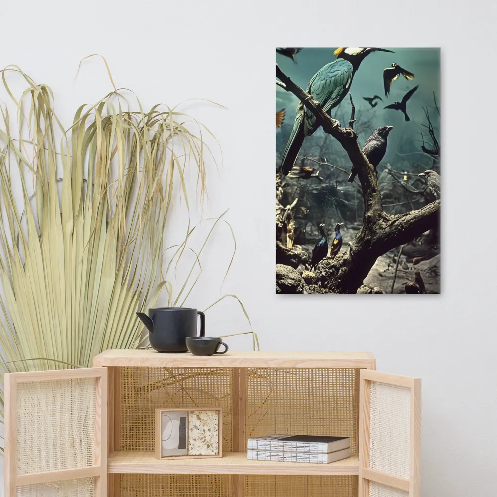 Whispers of the Avian Realm | Canvas | 24″×36″