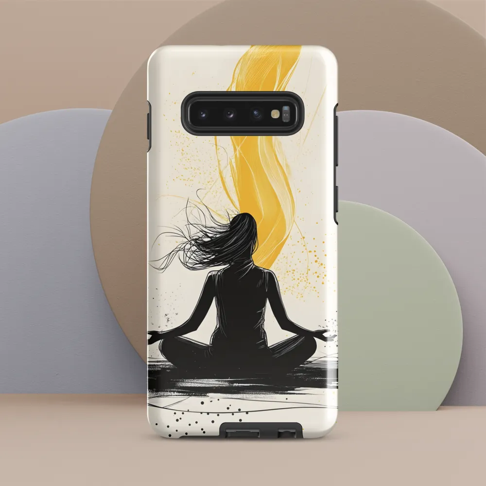 The Essence of Serenity | Phone Case |  S10 Plus | Tough Case | Glossy