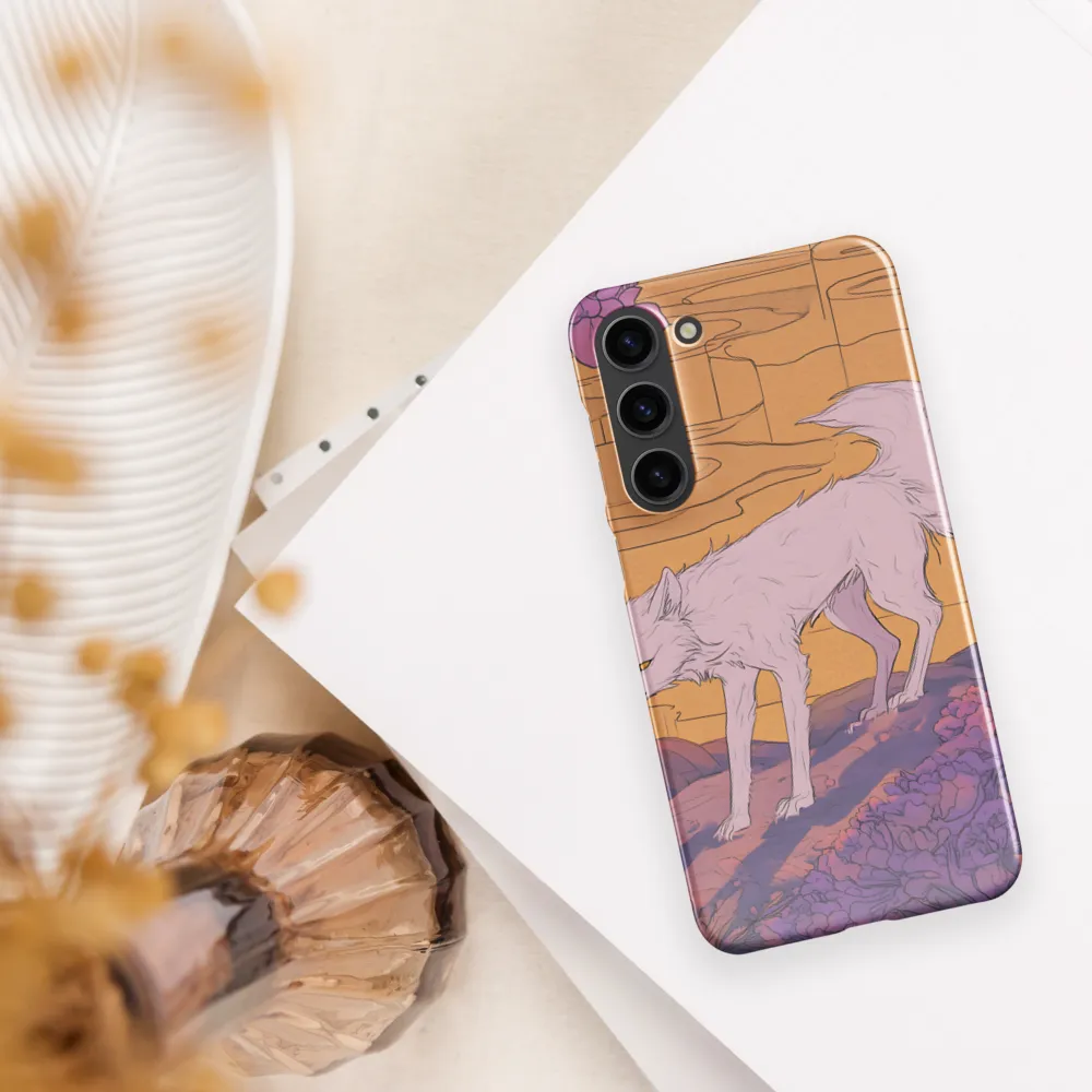 Whispers of the Violet Dawn | Phone Case |  S23 Plus | Snap Case | Glossy