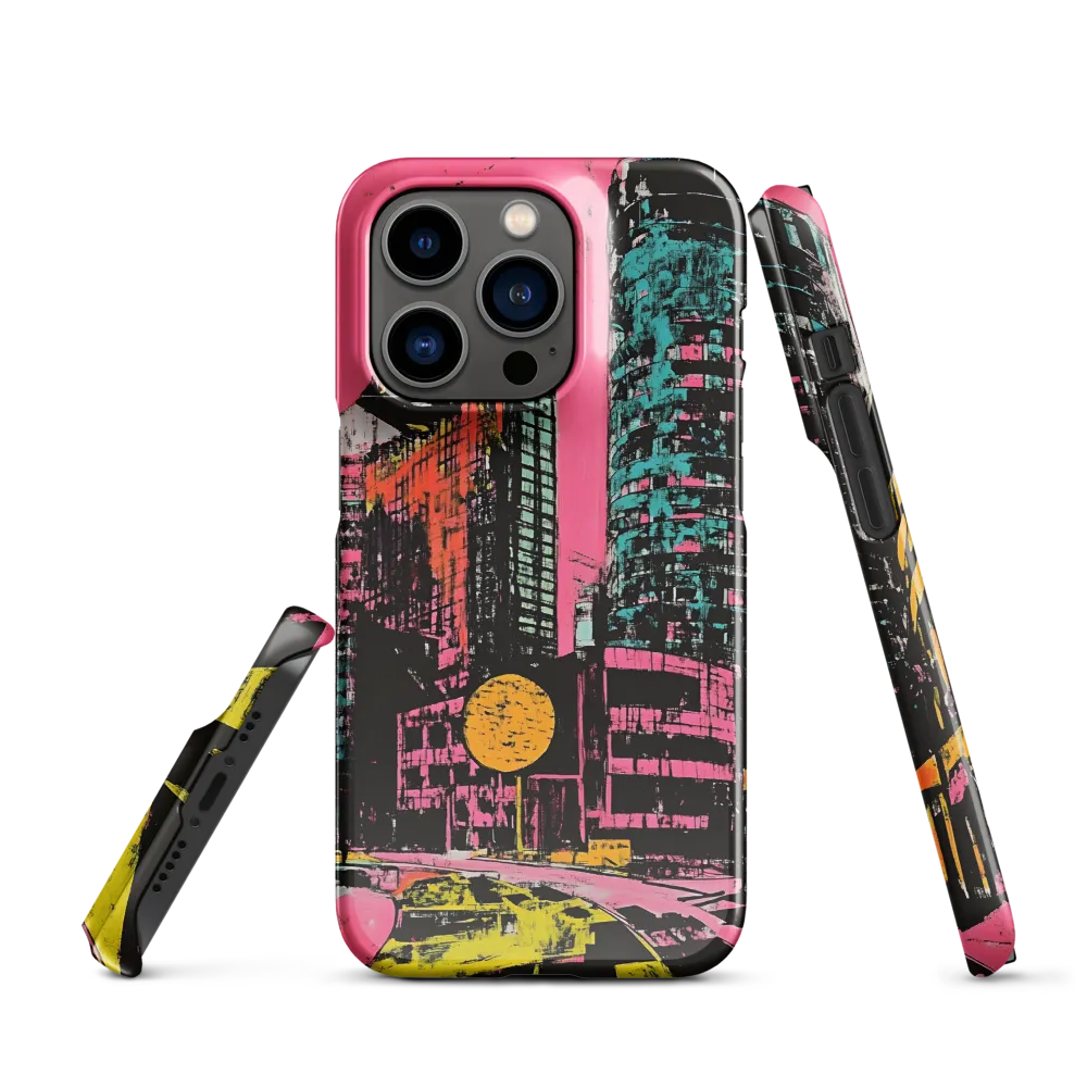 Urban Vibrance: A Kaleidoscope of Colors | Phone Case |  14 Pro | Snap Case | Glossy