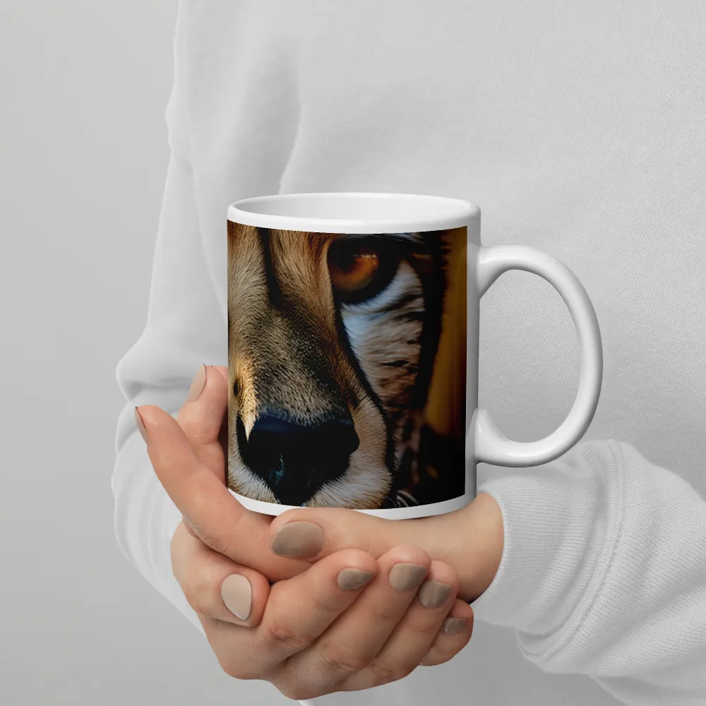 The Intense Gaze of the Cheetah | Mugs | Multiple Sizes & Colors