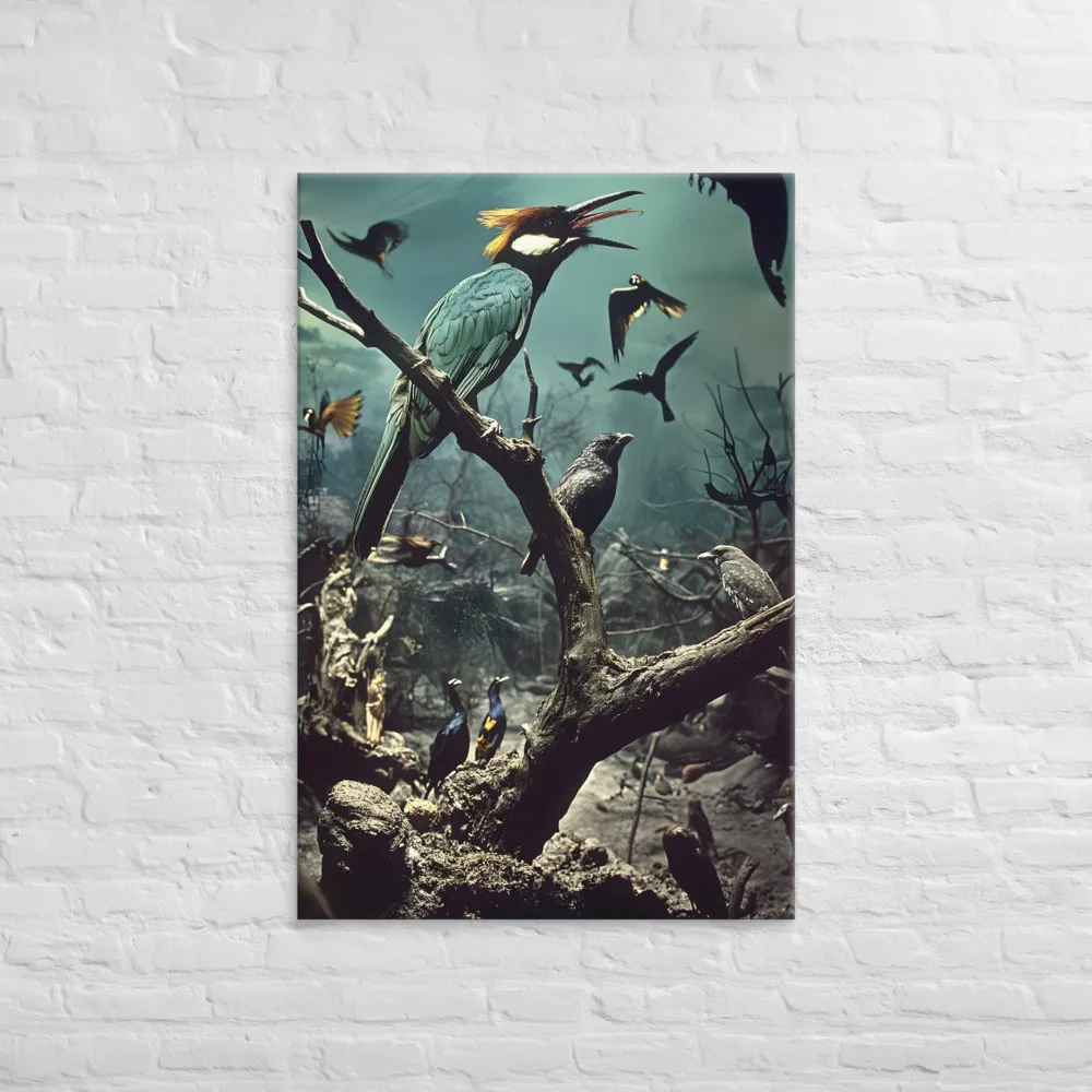 Whispers of the Avian Realm | Canvas | 32″×48″