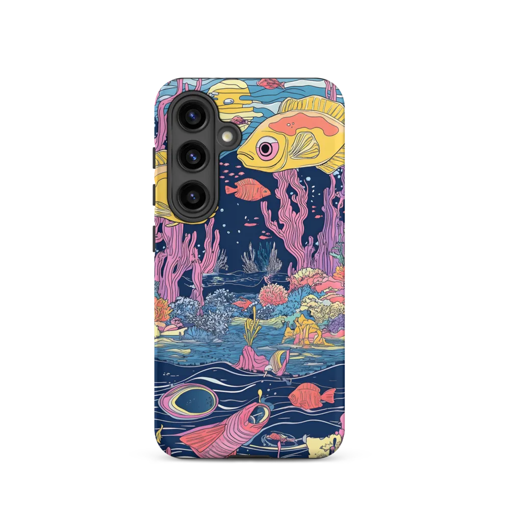 Underwater Dreamscape: A Playful Encounter