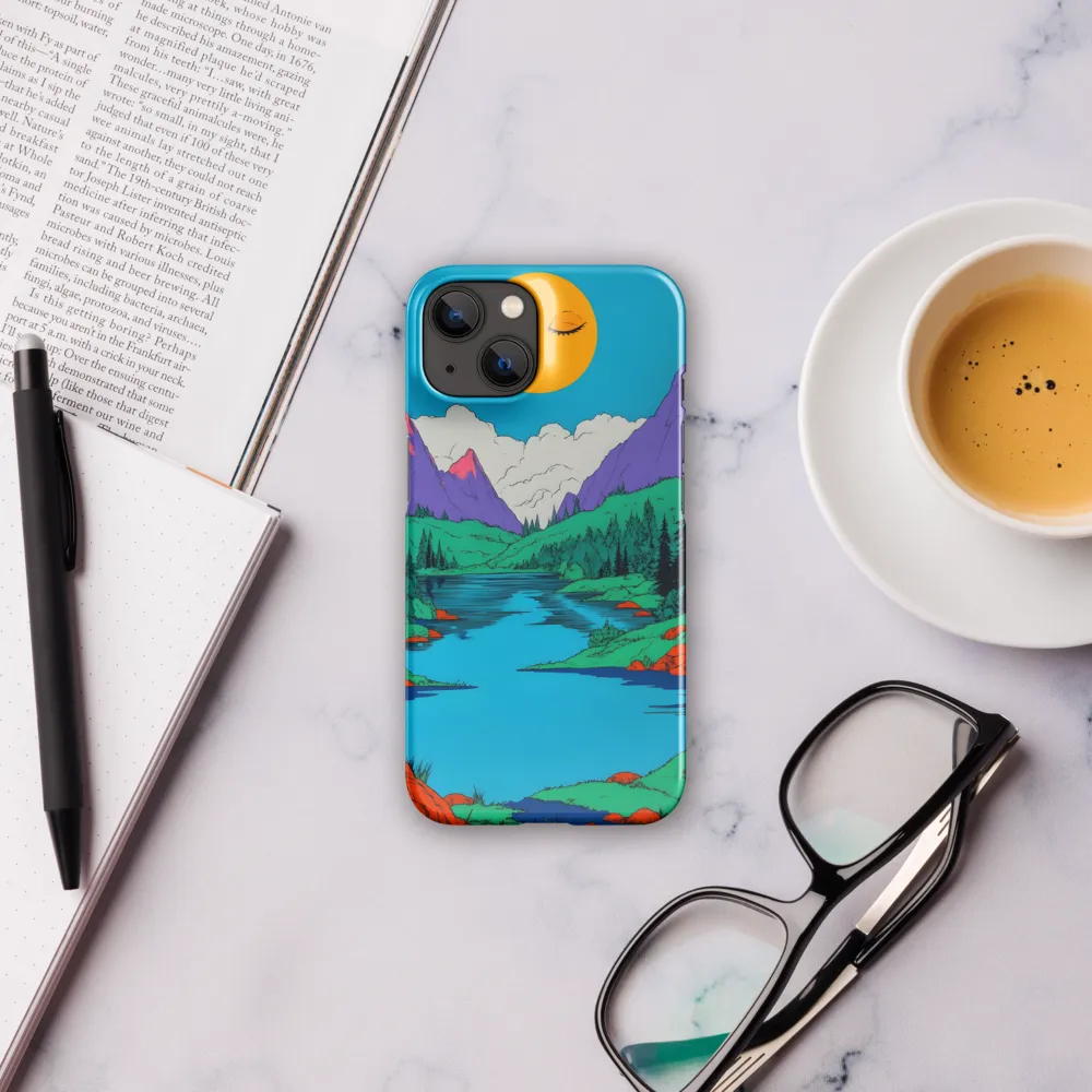 Whimsical Serenity in Vibrant Colors