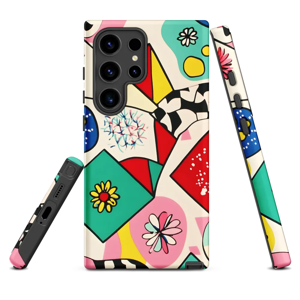 Joyful Geometry: A Playful Dance of Shapes and Colors