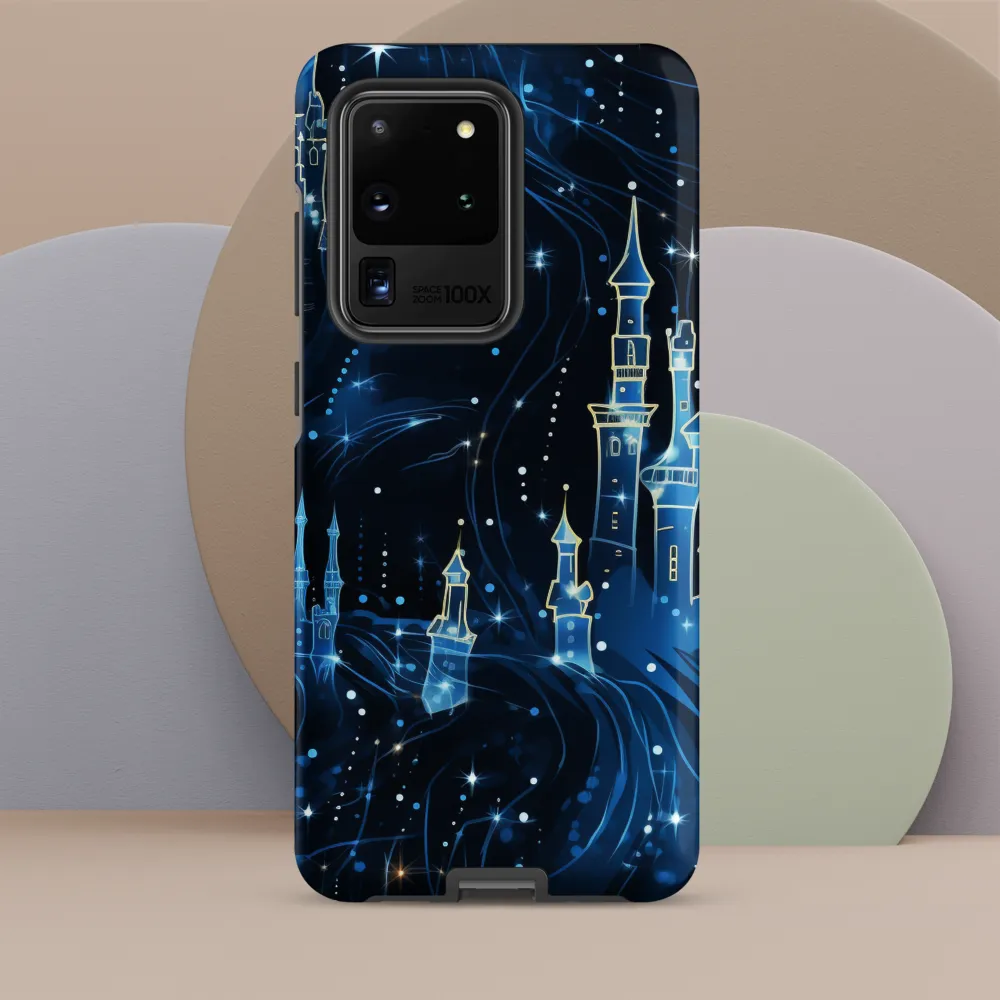 Dreamy Castles in a Starry Sky
