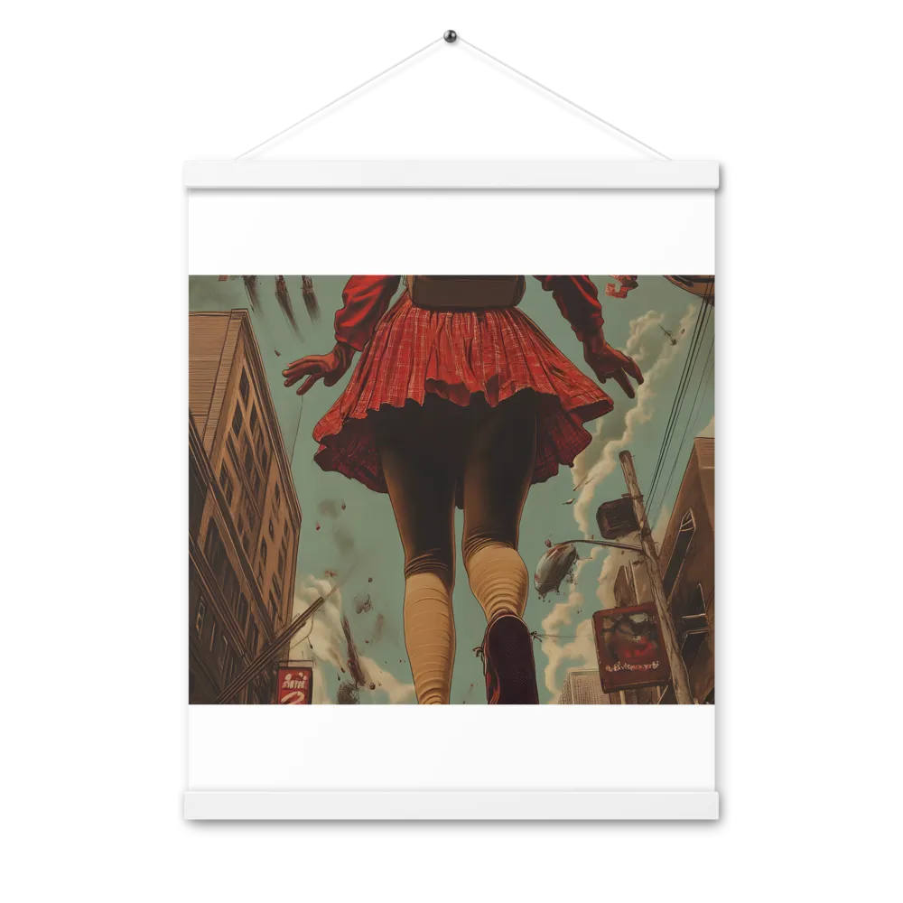 Flight of the Urban Dreamer | Poster With White Wood Hanger | 16″×20″