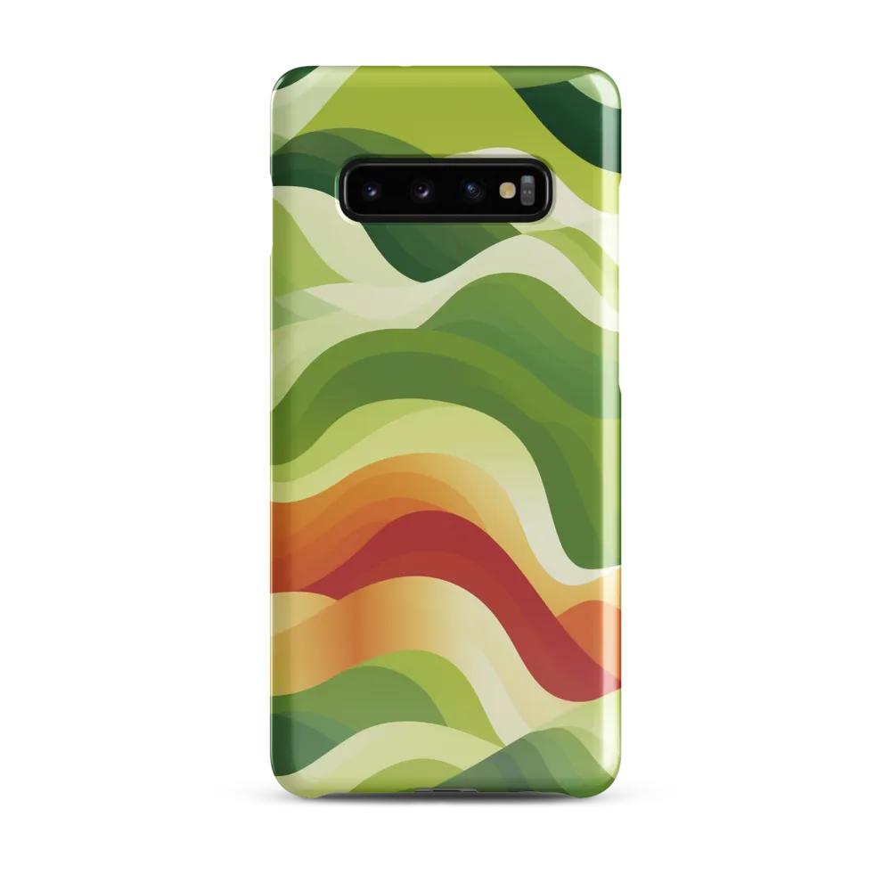 Waves of Nature | Phone Case |  S10 Plus | Snap Case | Glossy