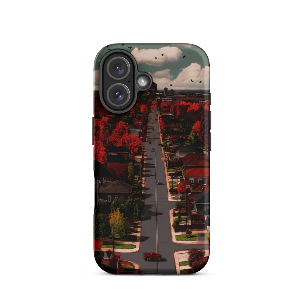 Urban Serenade: A Dusk Reflection | Phone Case |  16 | Tough Case | Matte