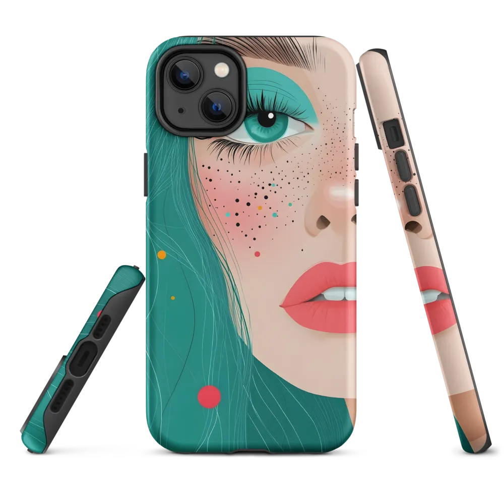 A Playful Portrait: Turquoise Temptation