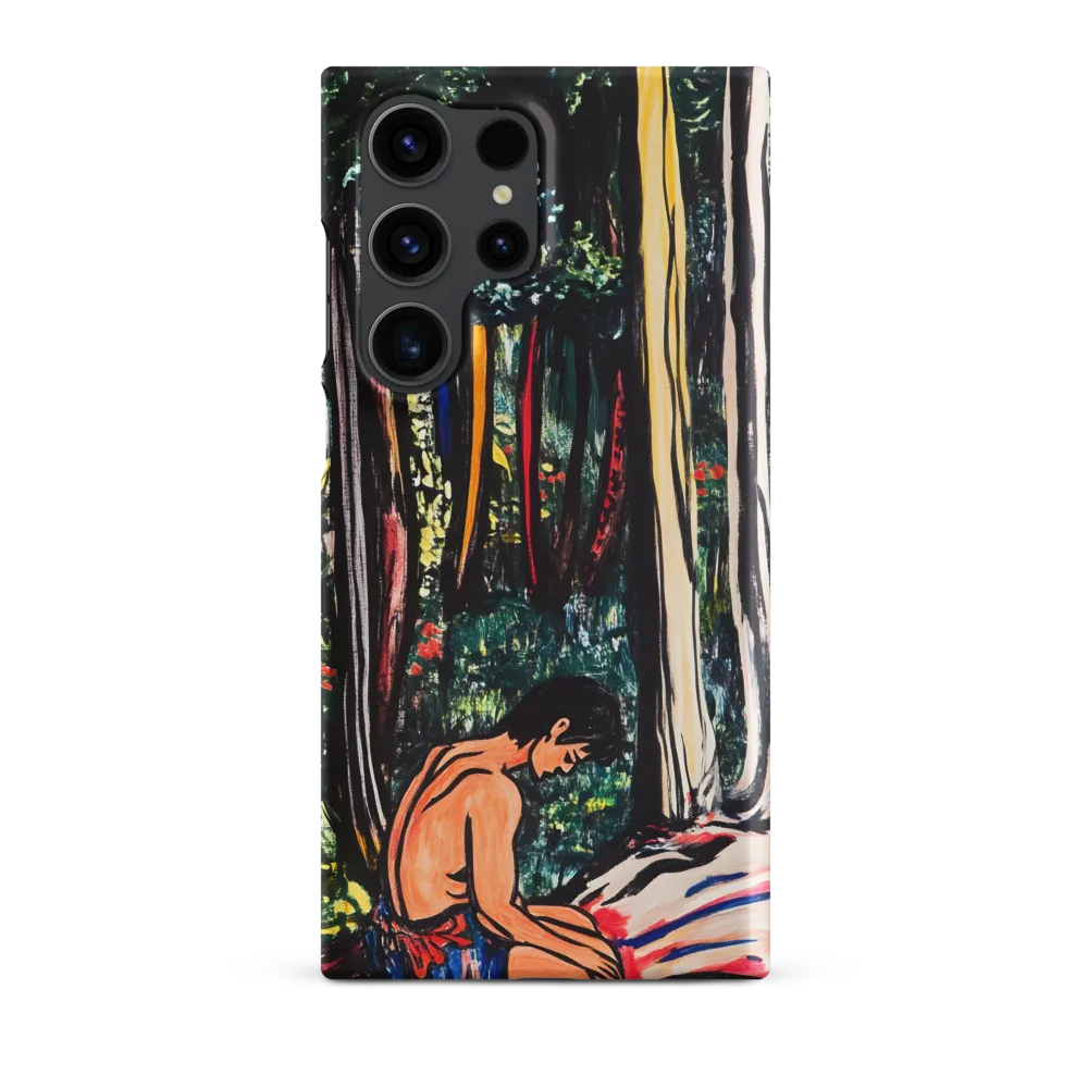 Contemplation in Nature | Phone Case |  S23 Ultra | Snap Case | Matte