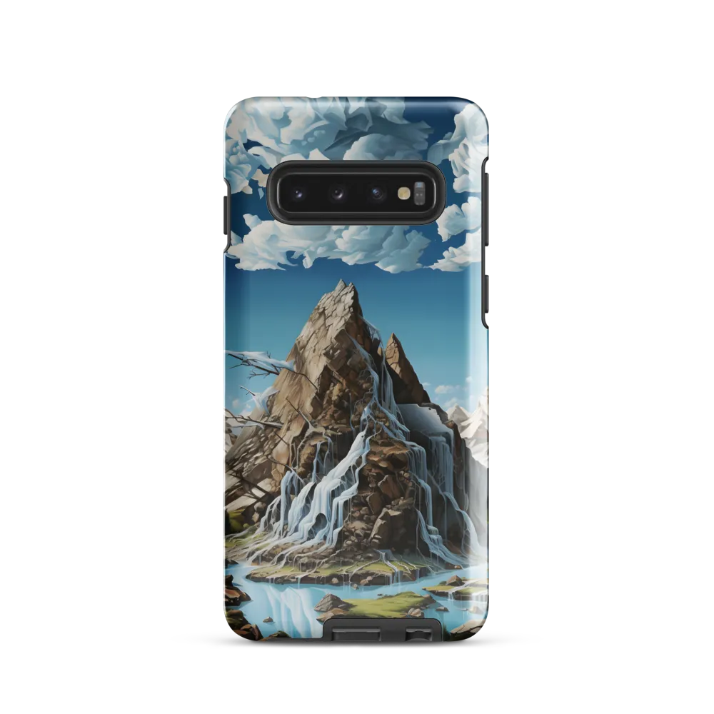 Majestic Cascade: A Mountain Masterpiece